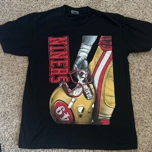 ALL Time PRO black Niners Graphic T-Shirt